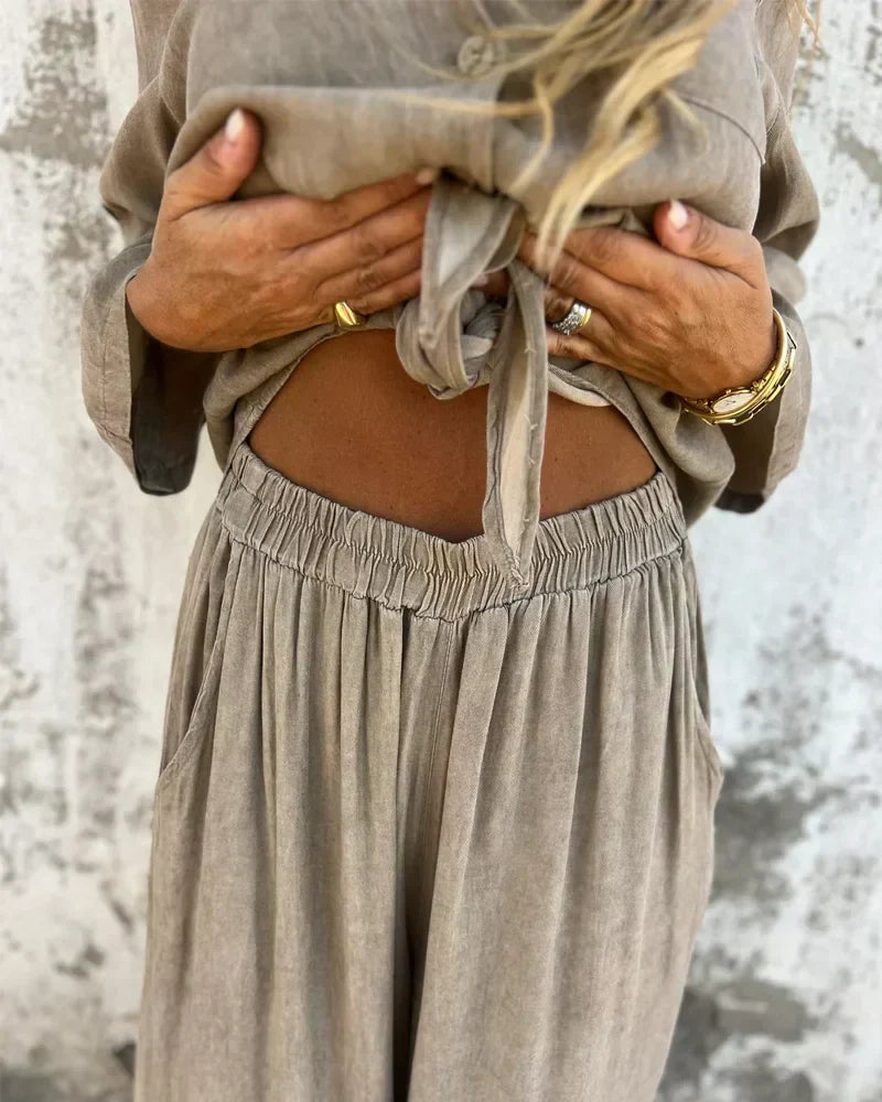 Mela cotogna | Completo due pezzi versatile